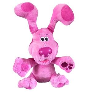 Blue's Clues and You! Peek-A-Boo Magenta 10-Inch Plush Talks Barks